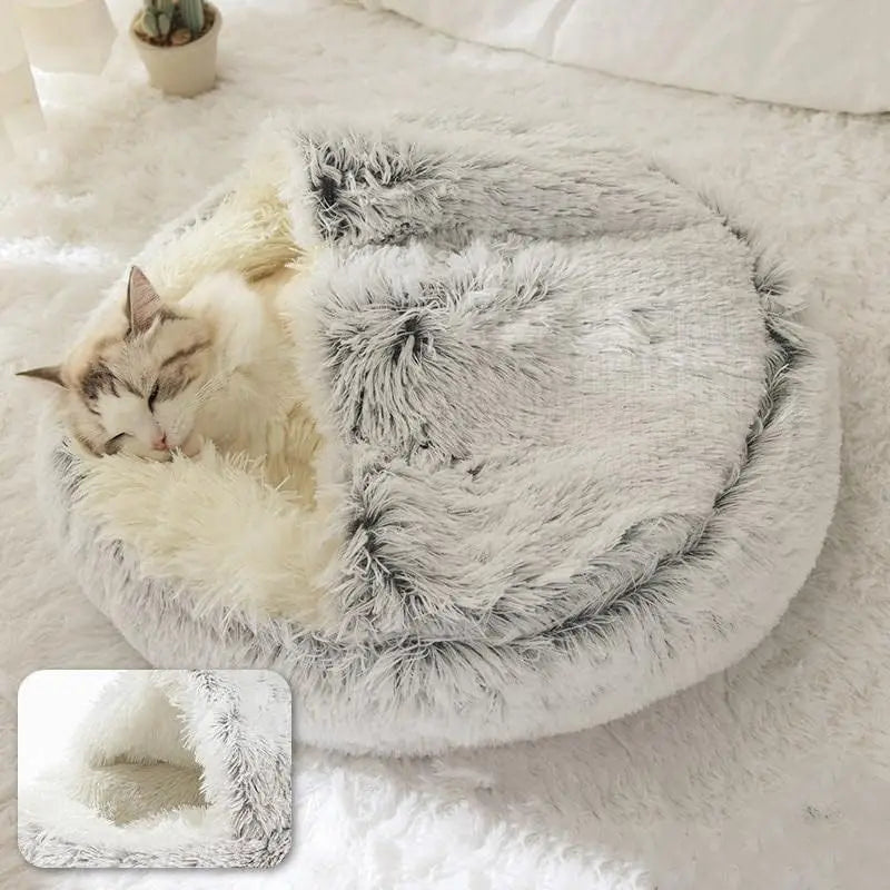 Hooded Plush Bed